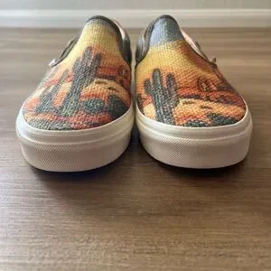 Vans | Shoes | Vans Classic Slip On Cactus Tapestry Shoes  display picture 1